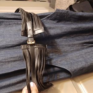 BCBG Max Azria faux leather belt